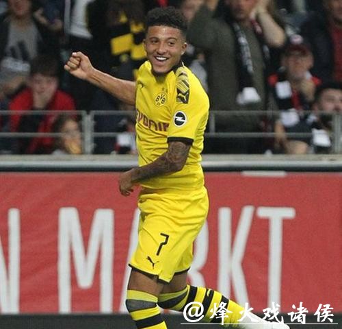 德甲-桑乔+维特塞尔破门 多特两度领先平法兰克福 德甲-桑乔+维特塞尔破门 多特两度领先平法兰克福